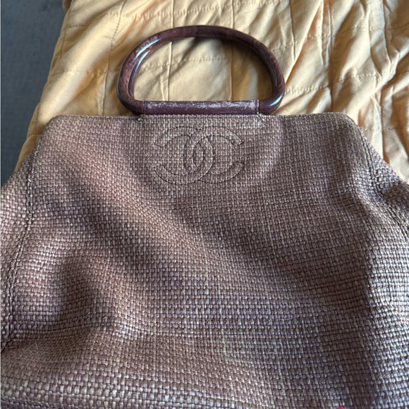 Chanel cc straw basket - Picture 2 of 13